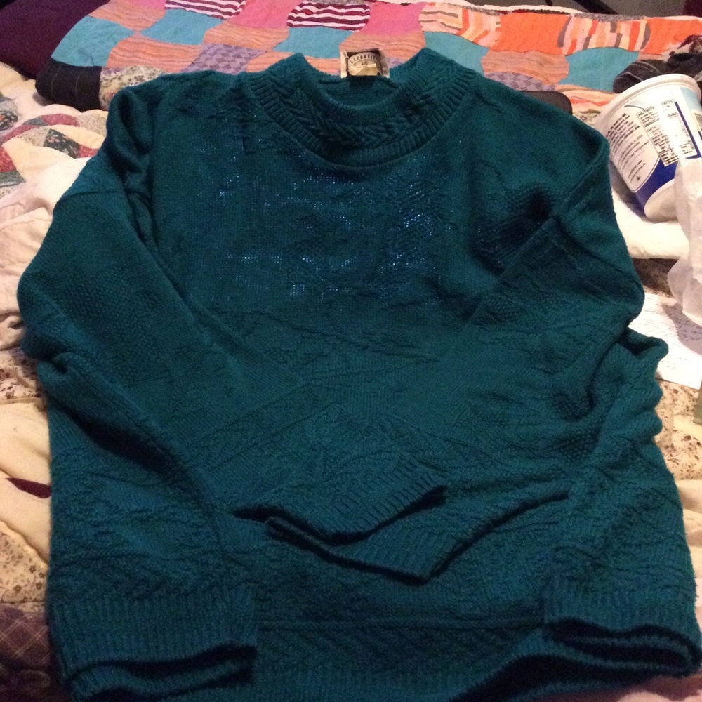Pretty teal sweater